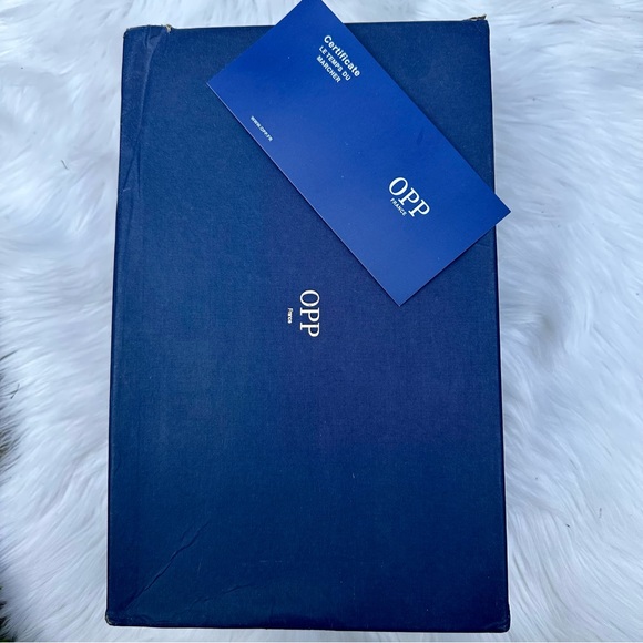 OPP France Genuine Cowhide Leather Luxury Sneakers, 10 - Picture 14 of 16